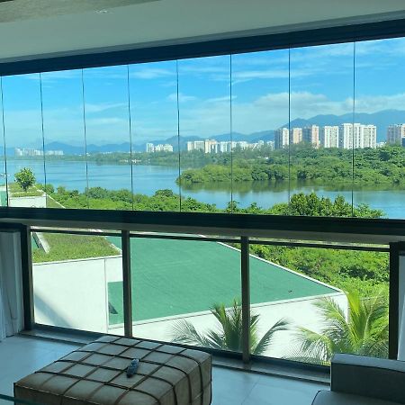 Apto De Frente Para A Praia Com Vista Pra Lagoa リオデジャネイロ エクステリア 写真
